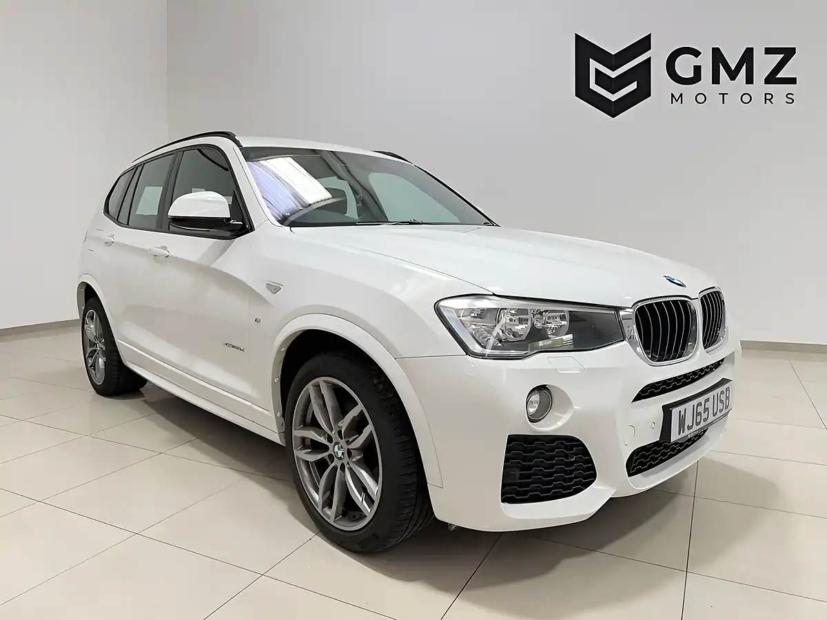 Used 2015 BMW X3 M Sport White - Front View