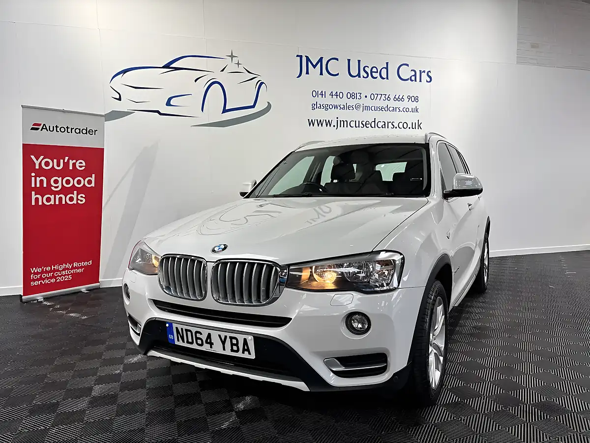 Used 2015 BMW X3 Xline White - Front View