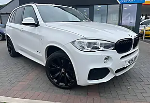 Used 2015 BMW X5 M Sport Alpine White - Interior and Exterior details 3