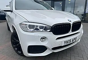 Used 2015 BMW X5 M Sport Alpine White - Interior and Exterior details 6