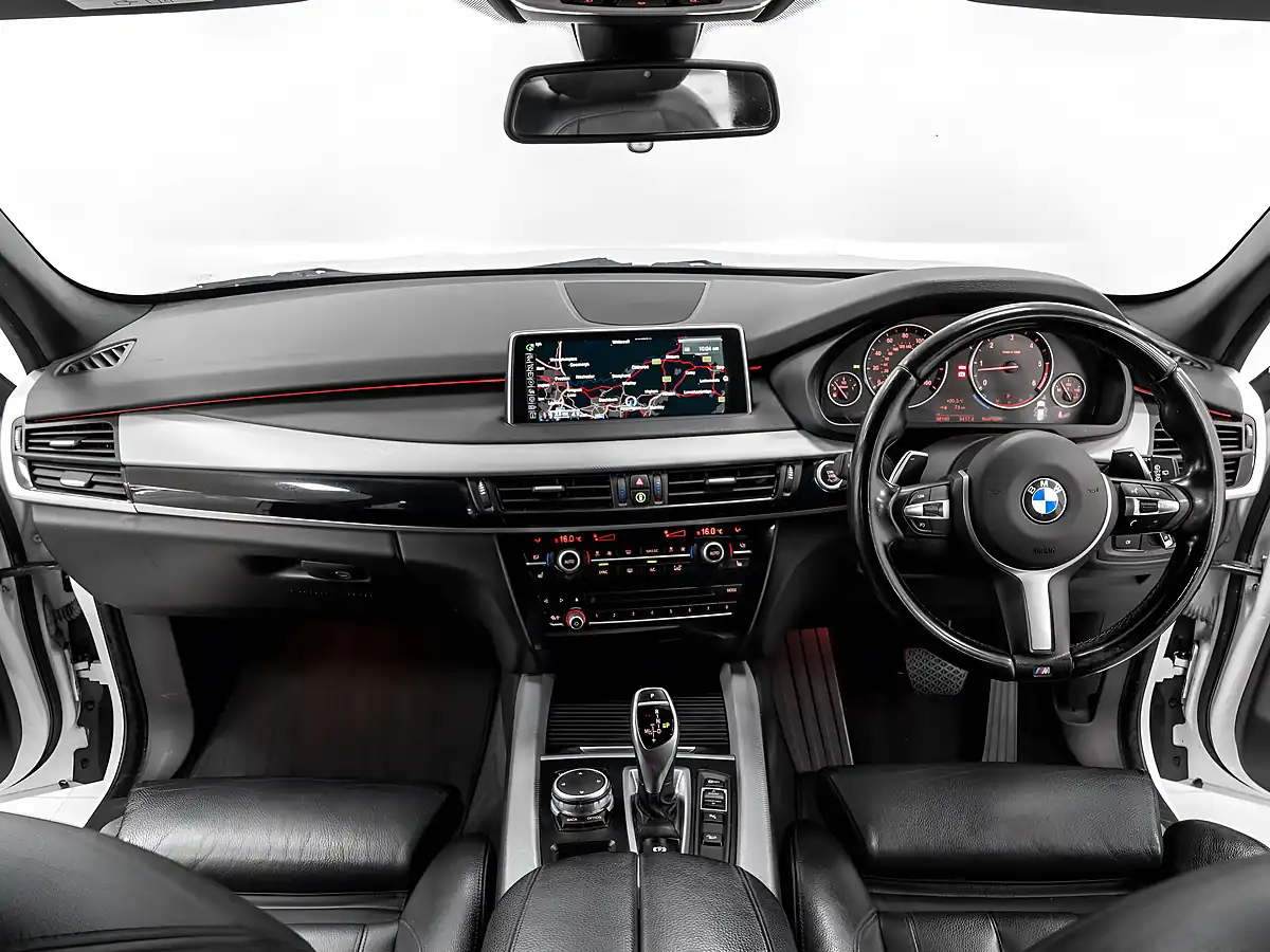 Used 2015 BMW X5 M Sport Alpine White - Interior and Exterior details 12
