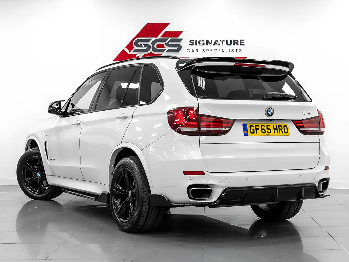 Used 2015 BMW X5 M Sport Alpine White - Interior and Exterior details 4