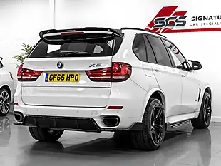 Used 2015 BMW X5 M Sport Alpine White - Interior and Exterior details 5