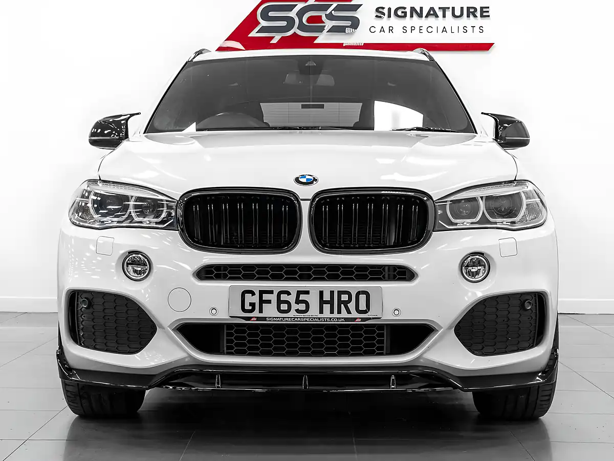 Used 2015 BMW X5 M Sport Alpine White - Interior and Exterior details 6