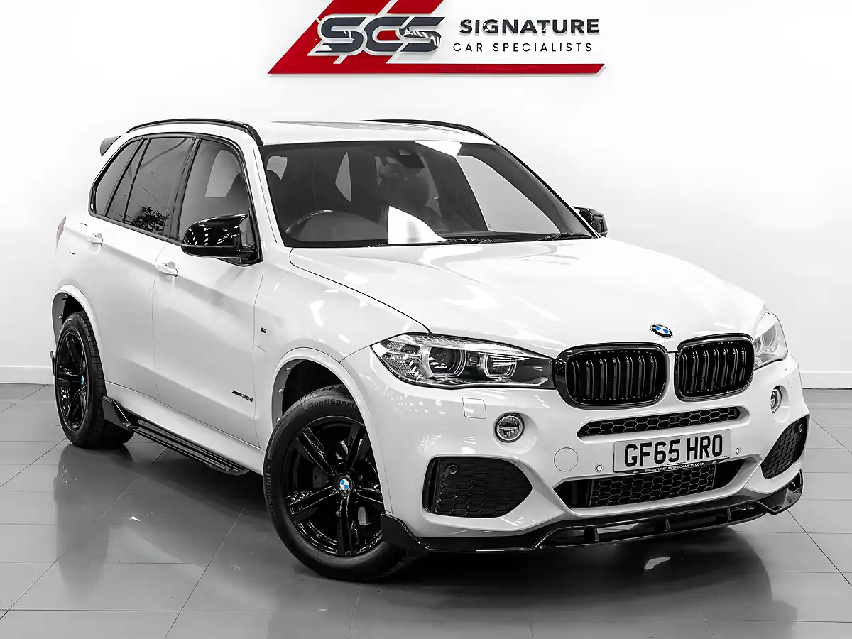 Used 2015 BMW X5 M Sport Alpine White - Interior and Exterior details 8