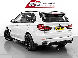 Used 2015 BMW X5 M Sport Alpine White - Interior and Exterior details 9