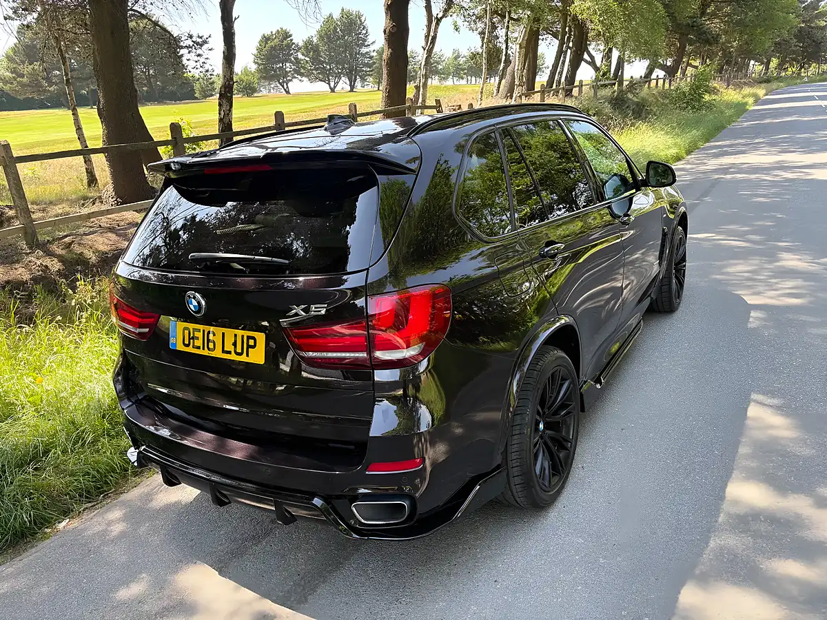 Used 2015 BMW X5 M Sport Ruby Black Metallic - Interior and Exterior details 10