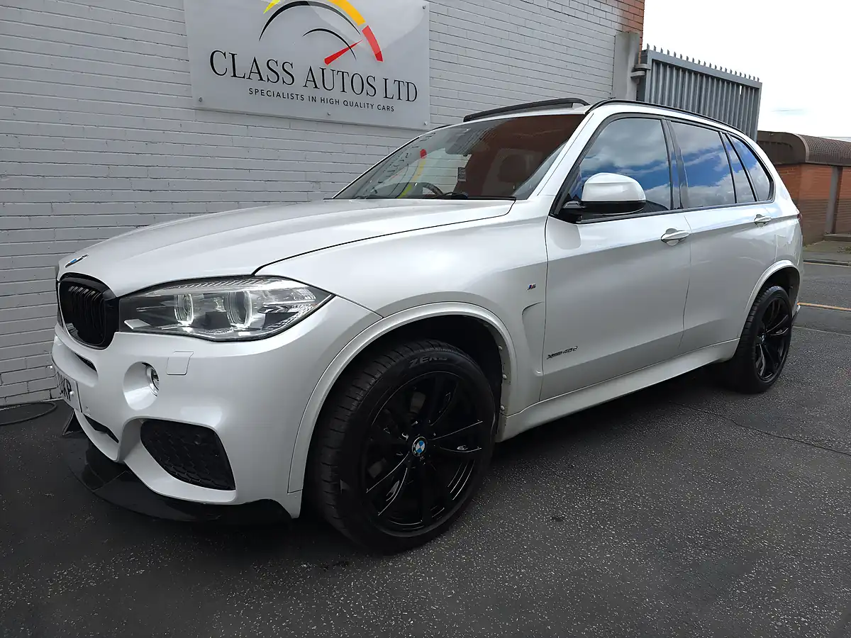 Used 2015 BMW X5 M Sport White - Interior and Exterior details 3