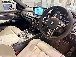 Used 2015 BMW X6 M Blue - Interior and Exterior details 10