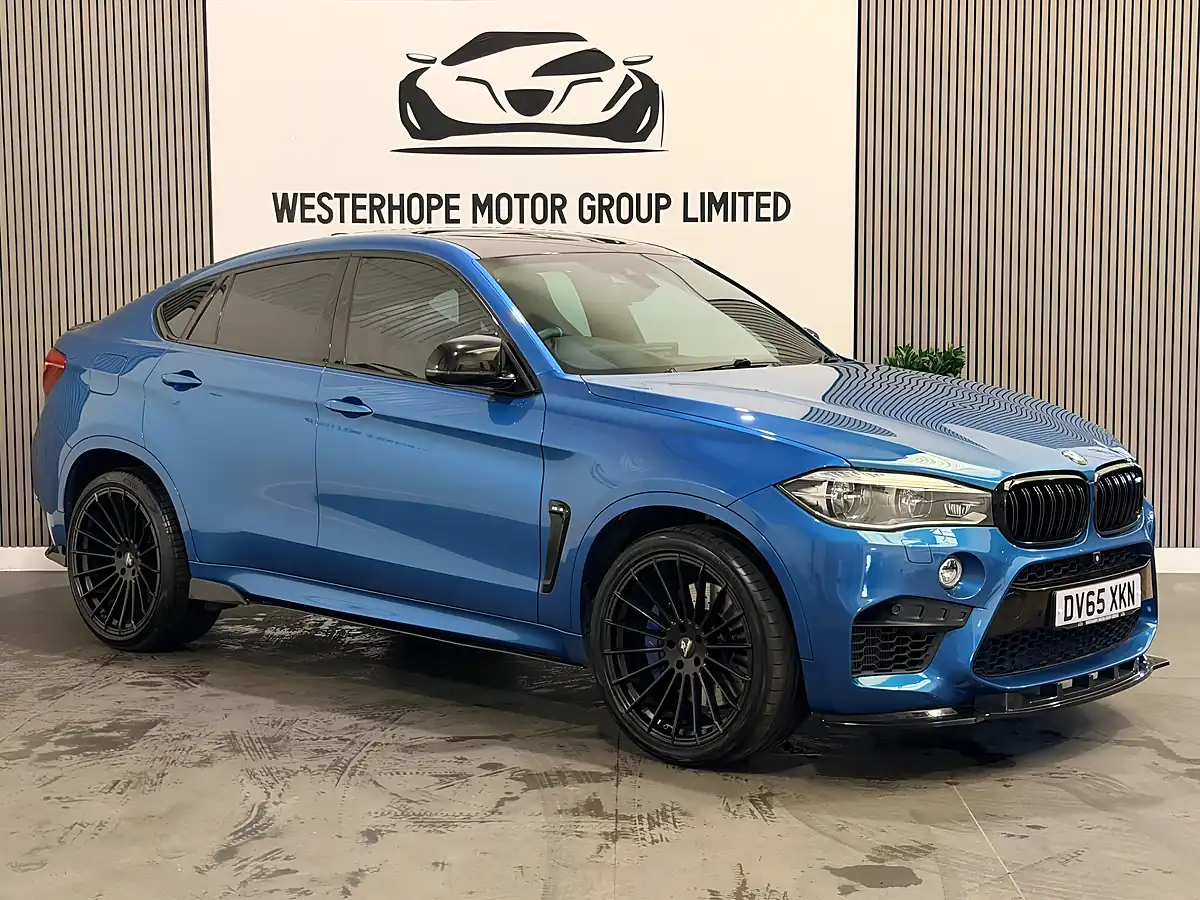 Used 2015 BMW X6 M Blue - Interior and Exterior details 15