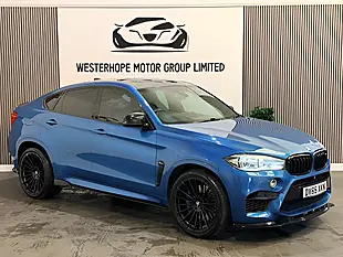 Used 2015 BMW X6 M Blue - Interior and Exterior details 7