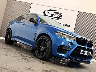 Used 2015 BMW X6 M Blue - Interior and Exterior details 9