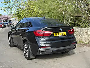 Used 2015 BMW X6 M Sport Black - Interior and Exterior details 3