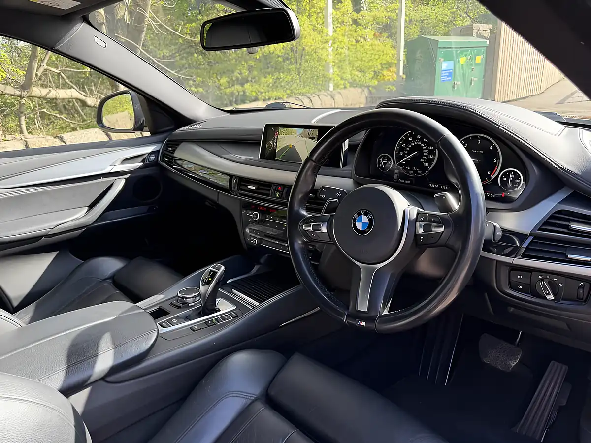 Used 2015 BMW X6 M Sport Black - Interior and Exterior details 7