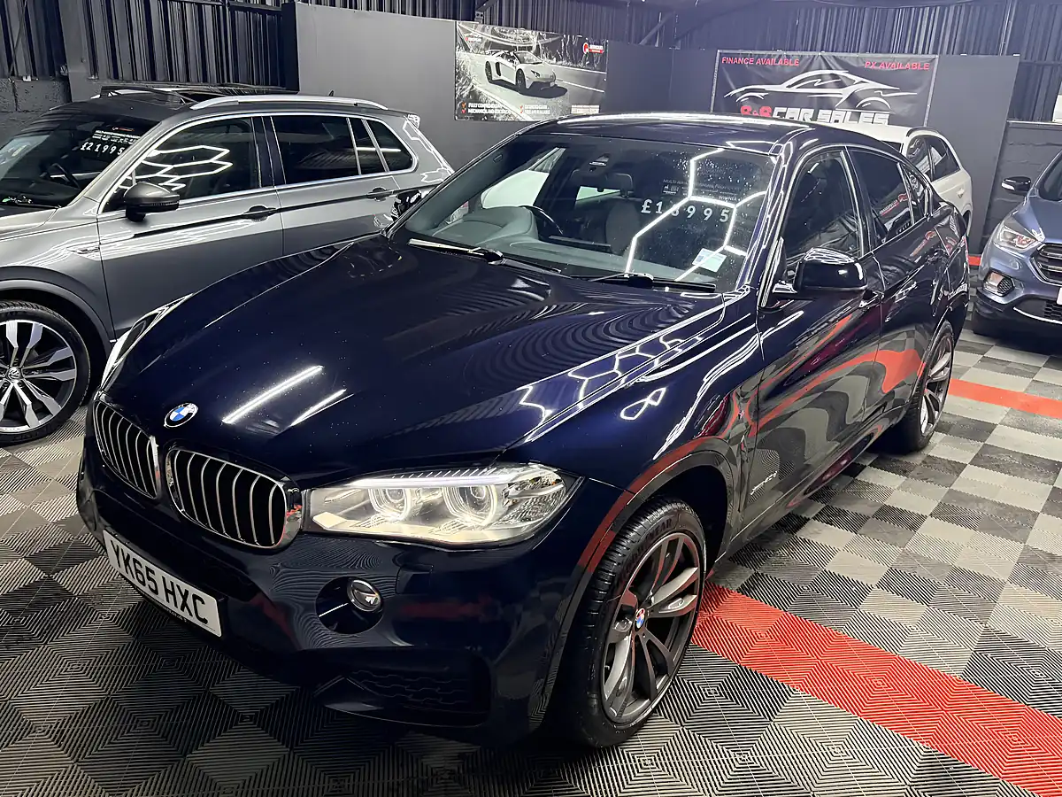 Used 2015 BMW X6 M Sport Black - Interior and Exterior details 11