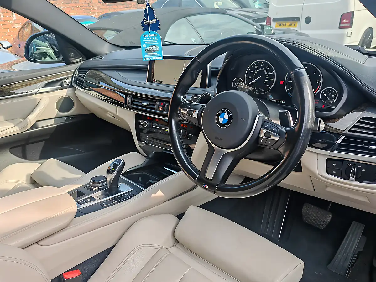 Used 2015 BMW X6 M Sport Black - Interior and Exterior details 10