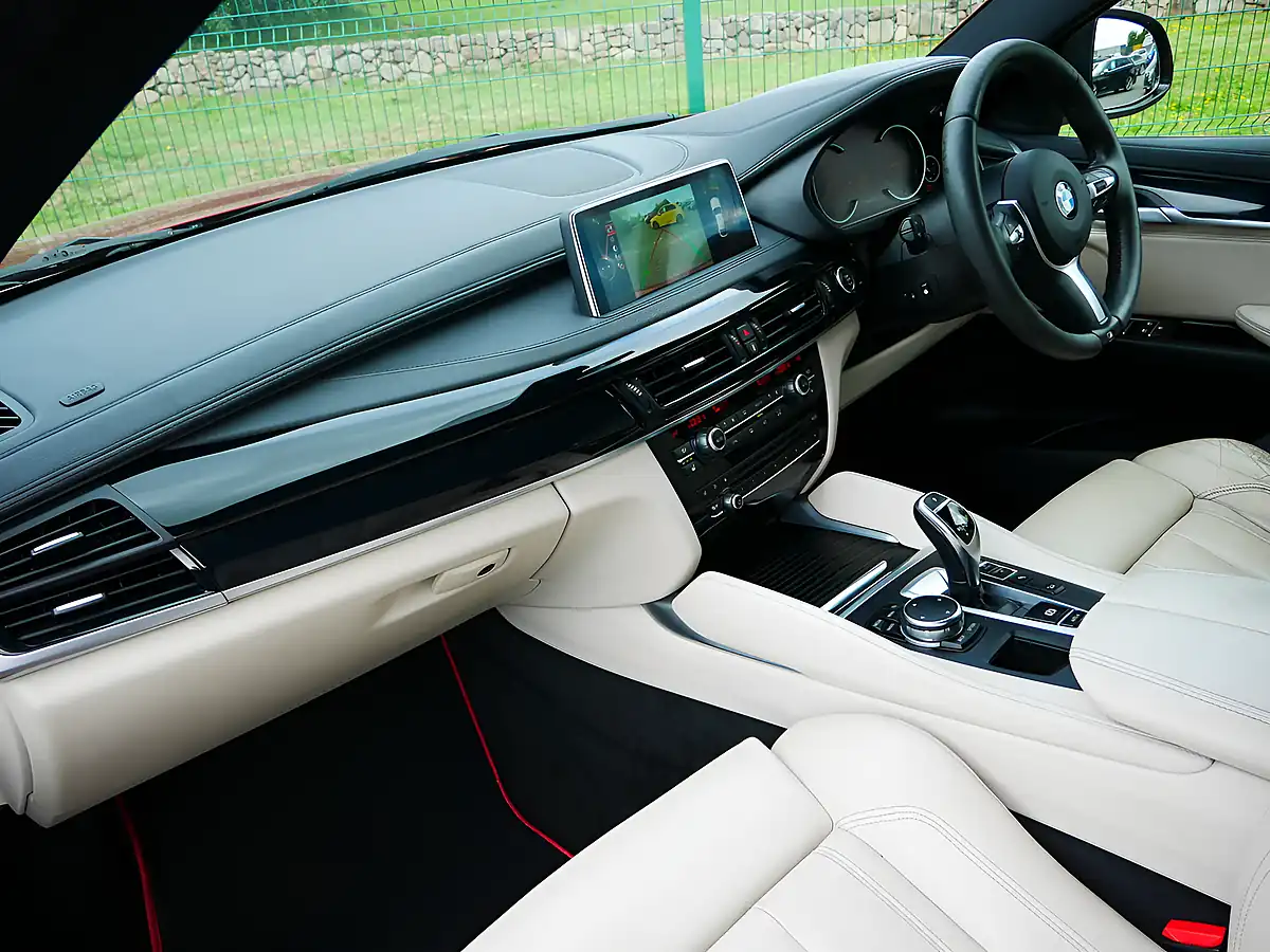 Used 2015 BMW X6 M Sport Flamenco Red - Interior and Exterior details 13