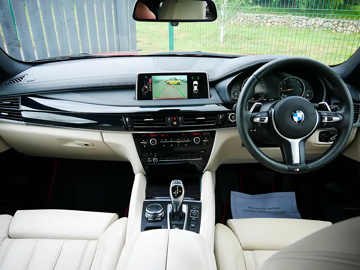 Used 2015 BMW X6 M Sport Flamenco Red - Interior and Exterior details 14