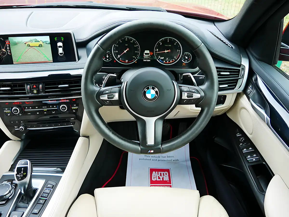 Used 2015 BMW X6 M Sport Flamenco Red - Interior and Exterior details 15