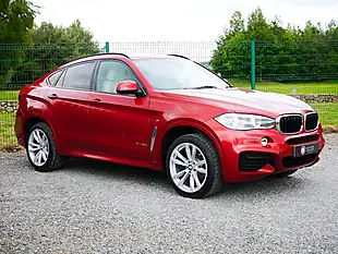 Used 2015 BMW X6 M Sport Flamenco Red - Interior and Exterior details 2