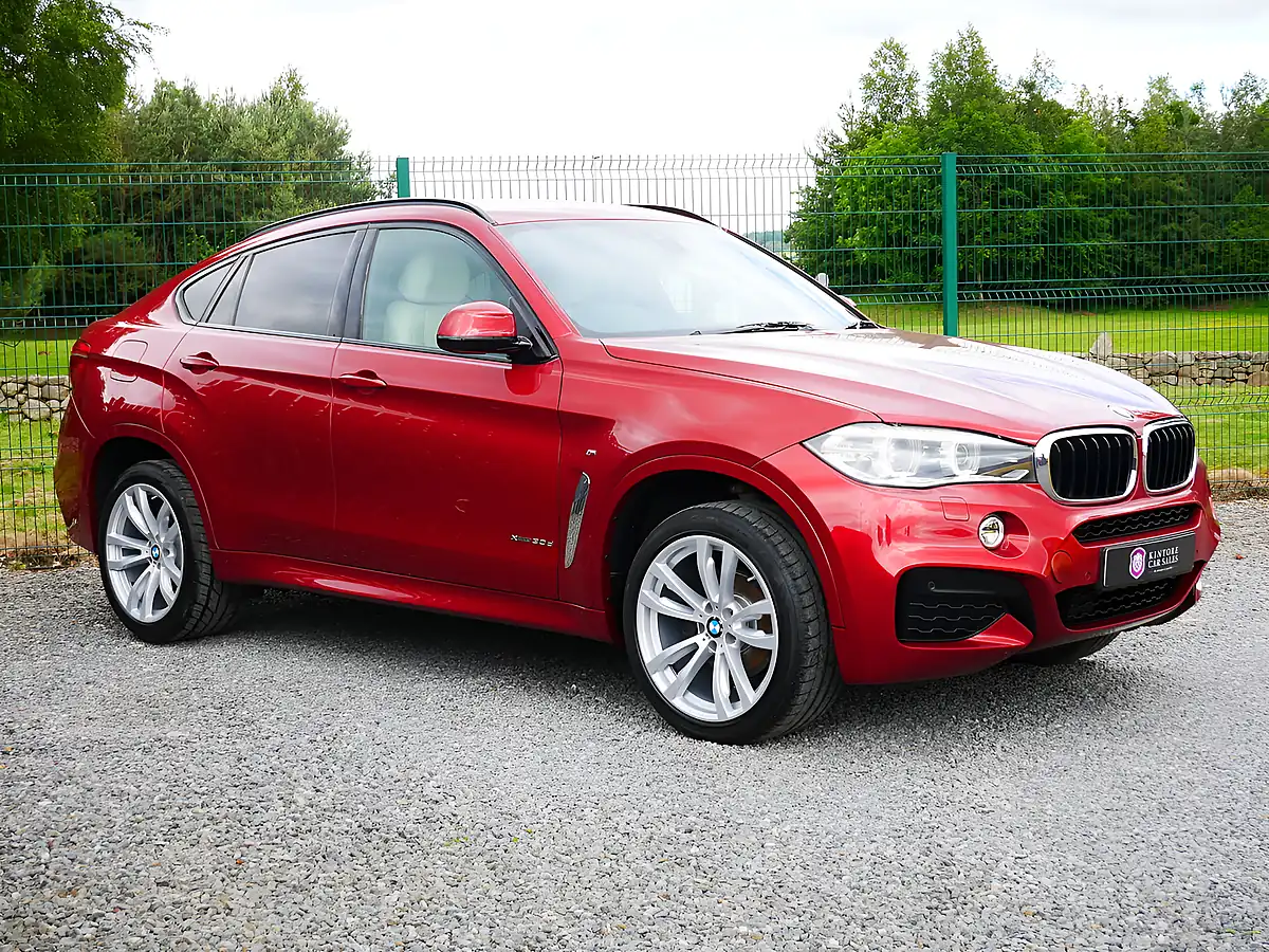 Used 2015 BMW X6 M Sport Flamenco Red - Interior and Exterior details 2