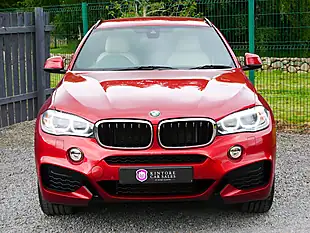Used 2015 BMW X6 M Sport Flamenco Red - Interior and Exterior details 3