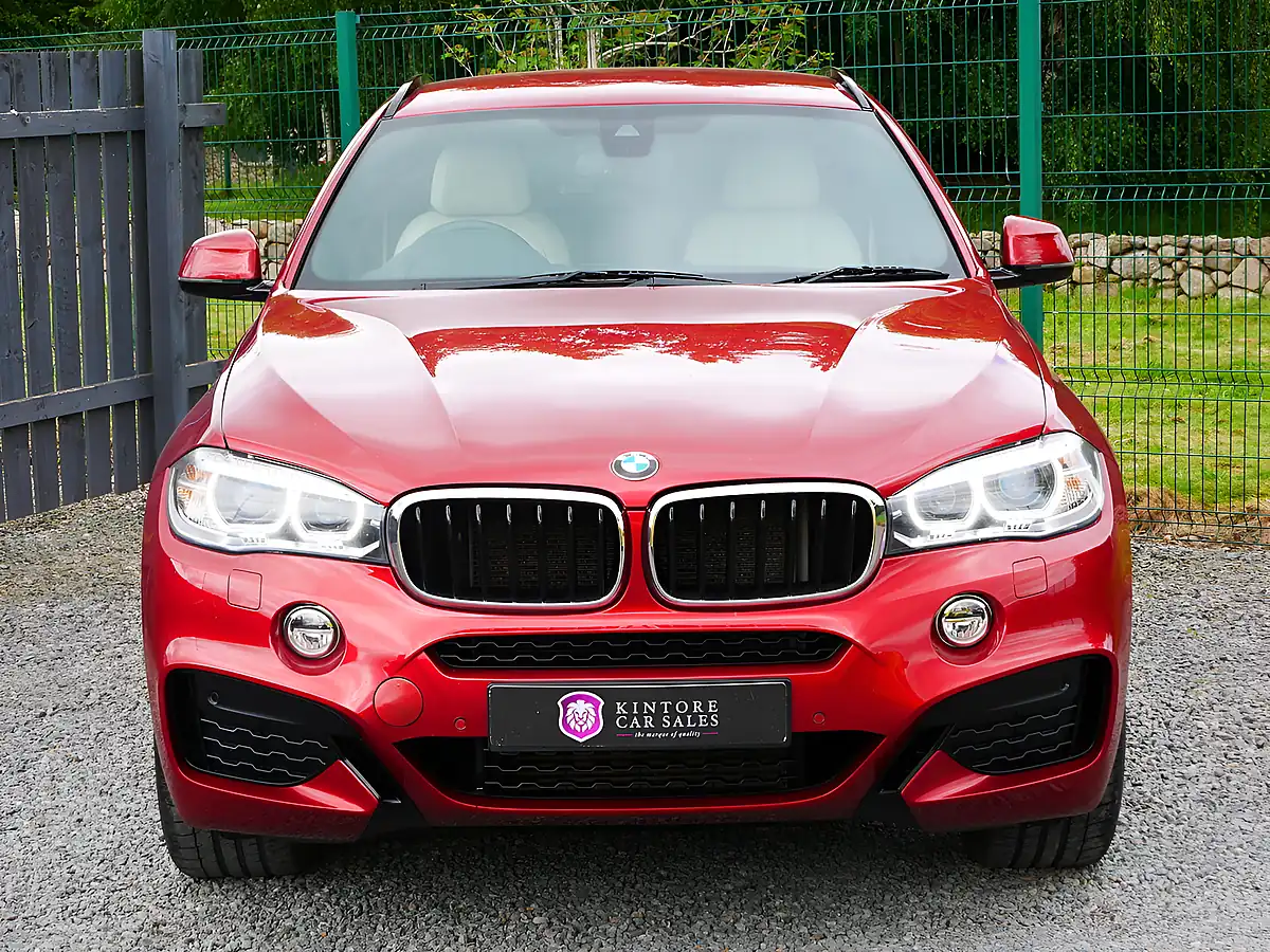 Used 2015 BMW X6 M Sport Flamenco Red - Interior and Exterior details 3