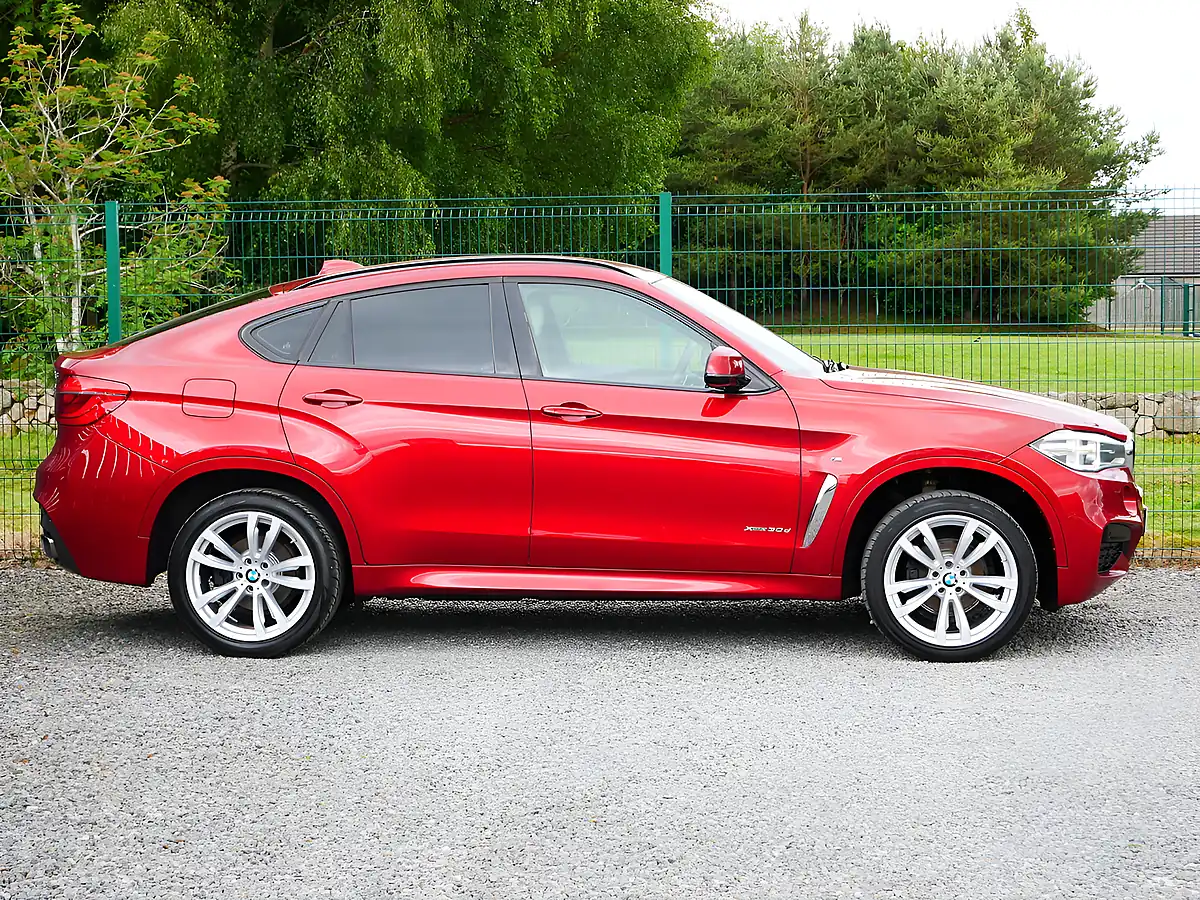 Used 2015 BMW X6 M Sport Flamenco Red - Interior and Exterior details 5