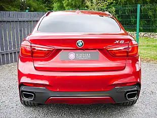 Used 2015 BMW X6 M Sport Flamenco Red - Interior and Exterior details 8