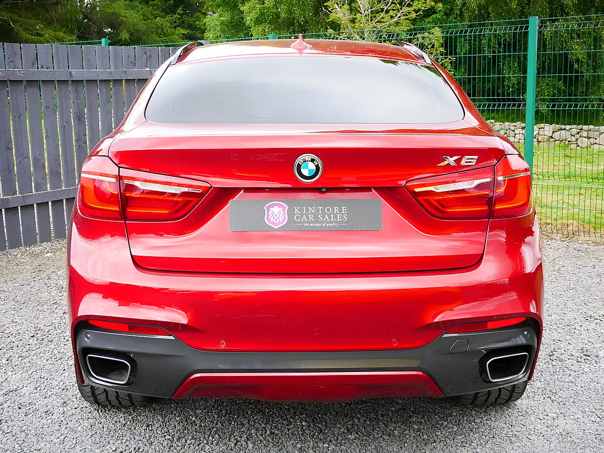 Used 2015 BMW X6 M Sport Flamenco Red - Interior and Exterior details 8