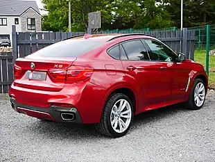 Used 2015 BMW X6 M Sport Flamenco Red - Interior and Exterior details 9