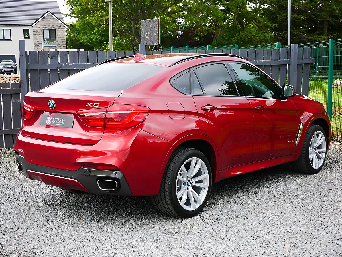 Used 2015 BMW X6 M Sport Flamenco Red - Interior and Exterior details 9