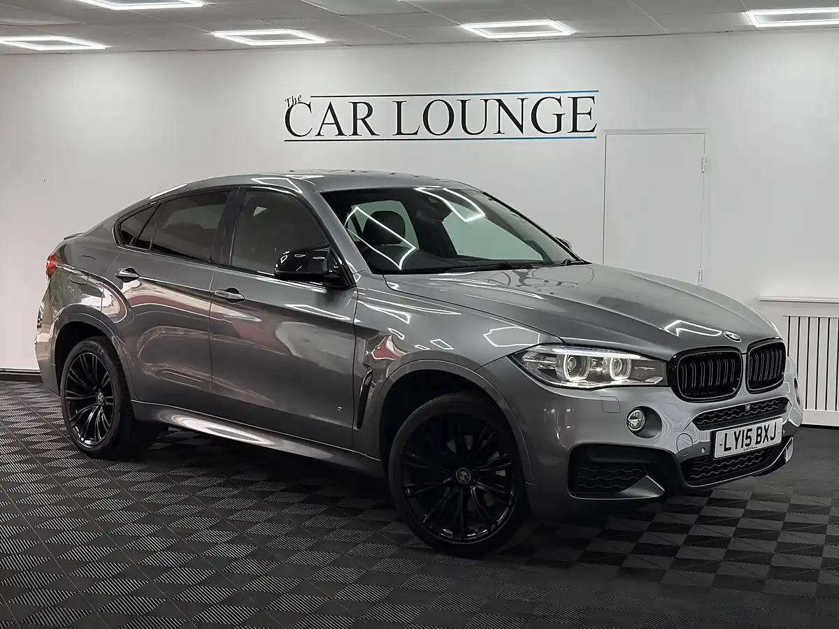 Used 2015 BMW X6 M Sport Grey - Front View