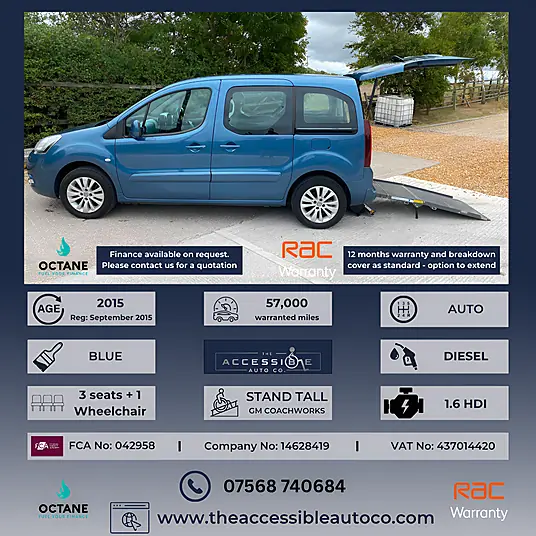 2015 Citroen Berlingo 1.6 e-HDi VTR