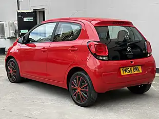 Used 2015 Citroen C1 Feel Red - Interior and Exterior details 2