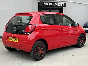 Used 2015 Citroen C1 Feel Red - Interior and Exterior details 3