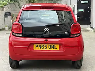 Used 2015 Citroen C1 Feel Red - Interior and Exterior details 6