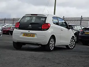 Used 2015 Citroen C1 Feel White - Interior and Exterior details 16
