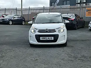Used 2015 Citroen C1 Feel White - Interior and Exterior details 2
