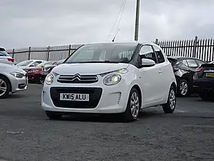 Used 2015 Citroen C1 Feel White - Interior and Exterior details 3