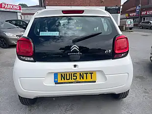 Used 2015 Citroen C1 Feel White - Interior and Exterior details 4