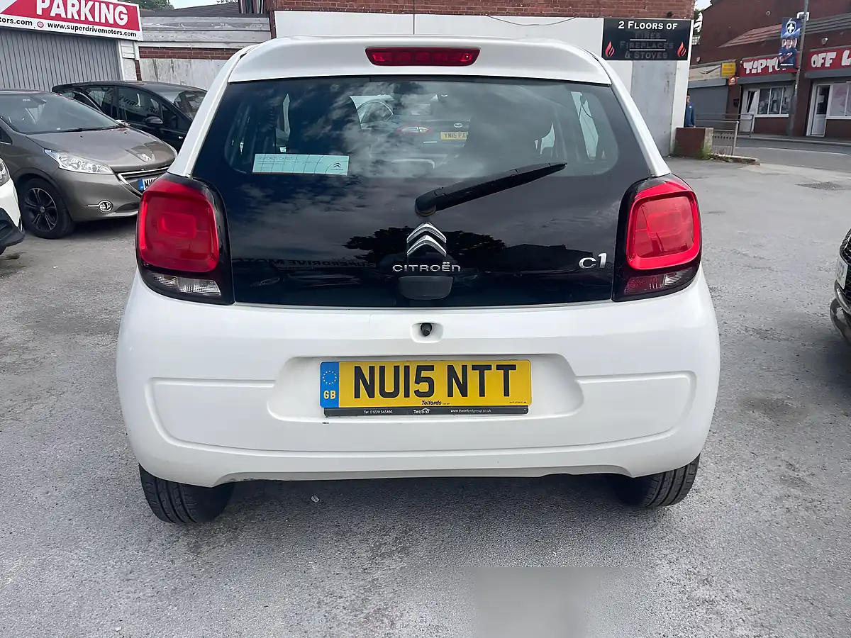 Used 2015 Citroen C1 Feel White - Interior and Exterior details 9