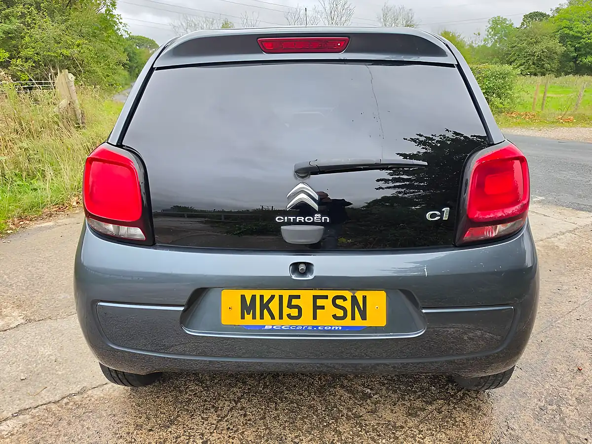 Used 2015 Citroen C1 Flair Grey - Interior and Exterior details 5