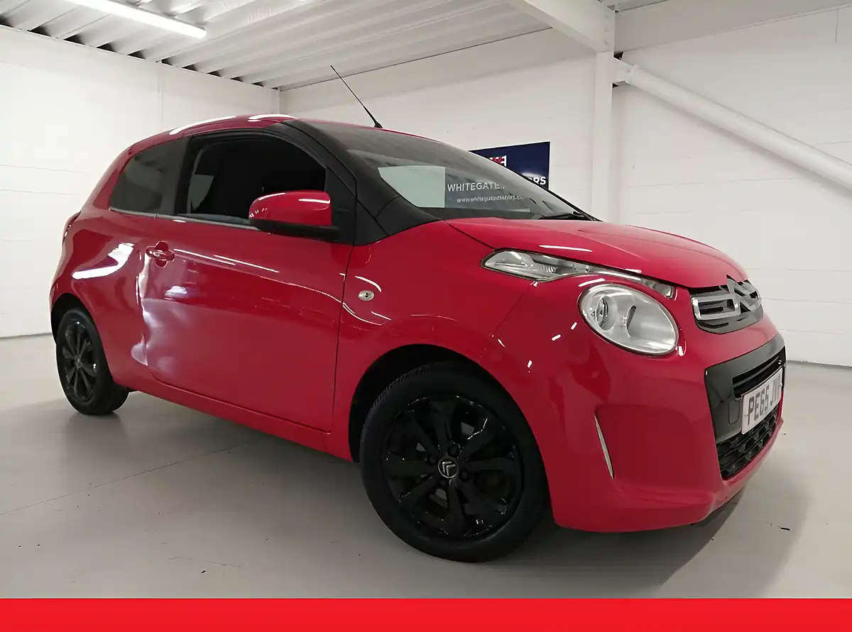 Used 2015 Citroen C1 Flair Red - Front View