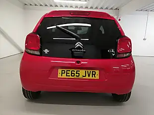 Used 2015 Citroen C1 Flair Red - Interior and Exterior details 5