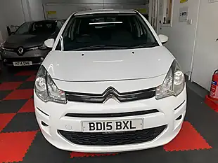Used 2015 Citroen C3 Vtr+ White - Interior and Exterior details 3