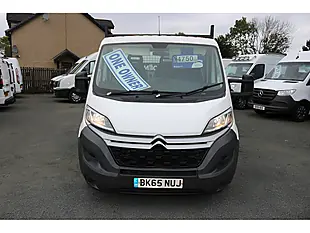 Used 2015 Citroen Relay 35 L2 Tipper White - Interior and Exterior details 2