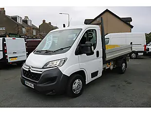 Used 2015 Citroen Relay 35 L2 Tipper White - Interior and Exterior details 3