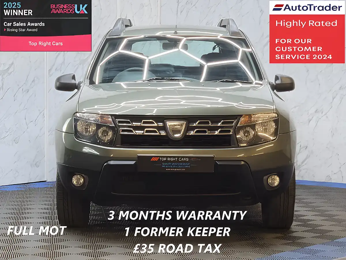 Used 2015 Dacia Duster Ambiance Green - Interior and Exterior details 2