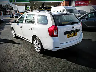 Used 2015 Dacia Logan Ambience White - Interior and Exterior details 5